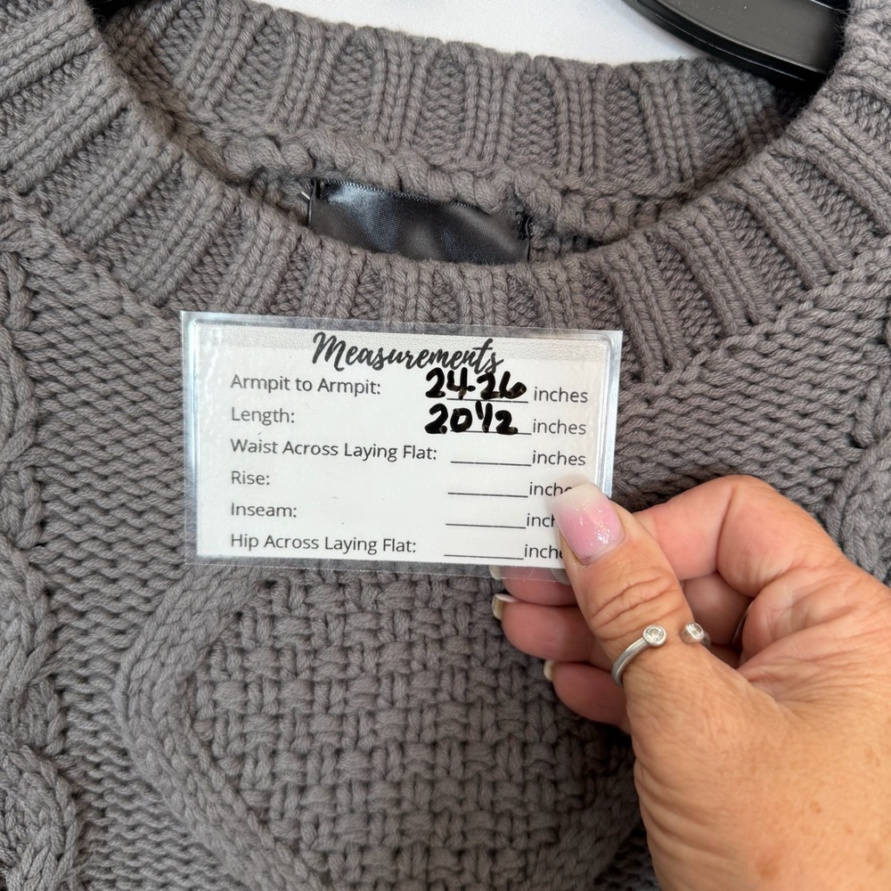 Line And Dot Women’s NWT “Jasper Fringe Sweater” In Charcoal Gray. Size XS. - Picture 4 of 14